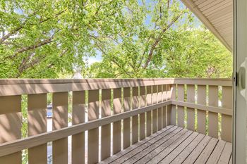 Private balcony